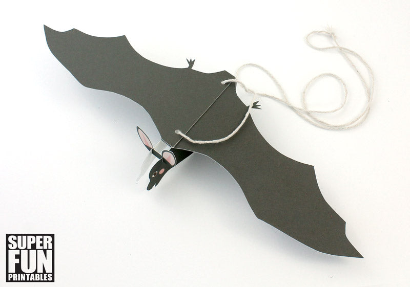 Flying paper bat