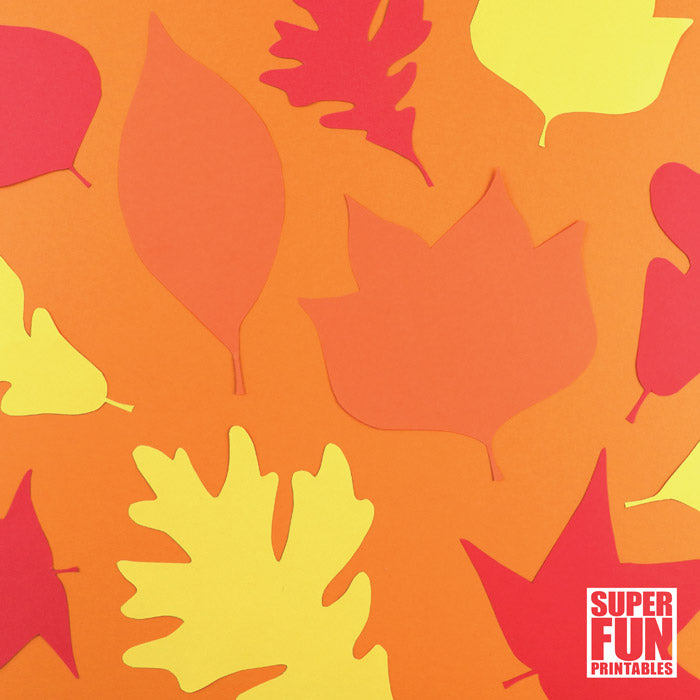 Leaf templates for Autumn or Fall